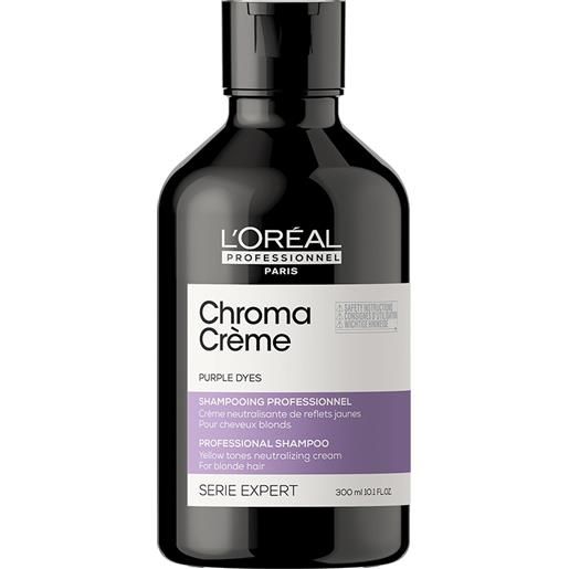 L'OREAL PROFESSIONNEL serie expert chroma creme viola shampoo biondi a biondi platino 300 ml