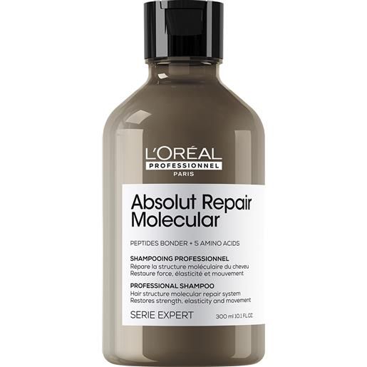 L'OREAL PROFESSIONNEL absolut repair molecular shampoo riparatore capelli danneggiati 300 ml