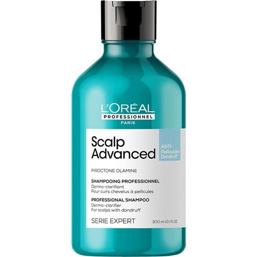 L'OREAL PROFESSIONNEL scalp advanced anti-dandruff shampoo cuoio capelluto con forfora 300ml