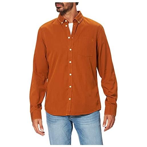 CASUAL FRIDAY 20503780 camicia button-down, 171052/roasted pecan, m uomo
