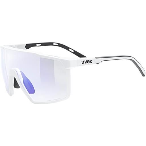 Uvex mtn perform s v photochromic sunglasses trasparente variomatic mirror blue/cat1-3