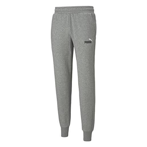 PUMA ess+ 2 col logo pant - pantaloni da uomo, uomo, pantaloni, 586767-03, grigio medio h, xxl