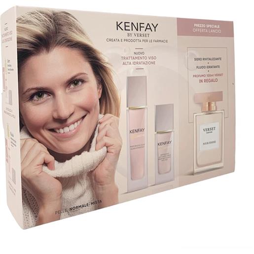 Kenfay skincentive essentials set cofanetto pelle normale e mista