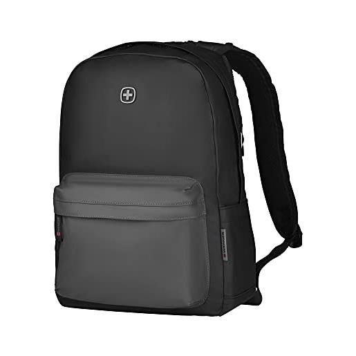 Wenger 606968 photon 14 backpack black/grey unisex adulto luggage taglia unica