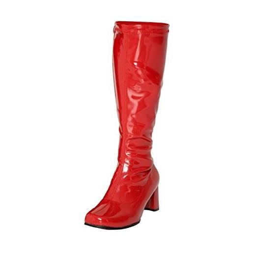 Gizelle gogo, stivali ad altezza ginocchio donna, rosso, 39 eu