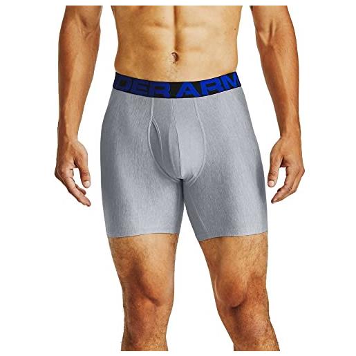 Under Armour tech 6in 2 pack boxer, uomo