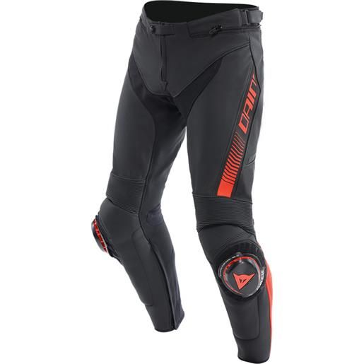 DAINESE pantaloni pelle dainese super speed rosso