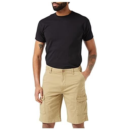 Wrangler casey cargo shorts pantaloncini, beige (kelp), 30w uomo