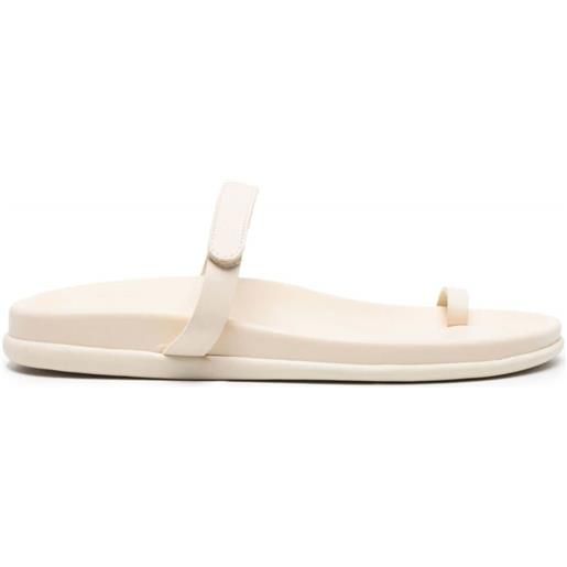 Ancient Greek Sandals infradito dokos in pelle - bianco