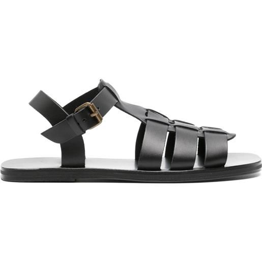 Ancient Greek Sandals sandali ektoras - nero