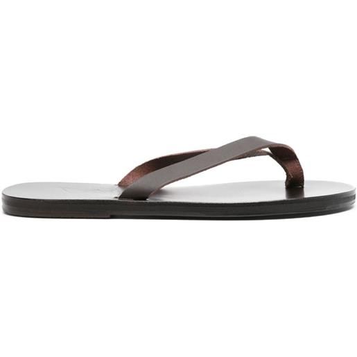 Ancient Greek Sandals sandali solon - marrone