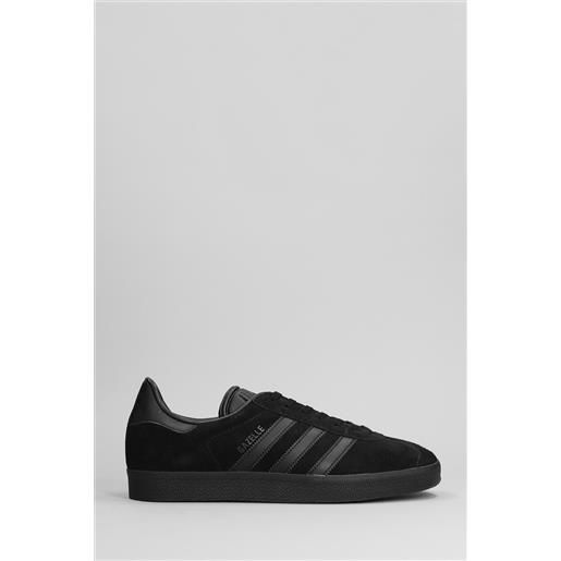 Adidas sneakers gazelle in camoscio nero