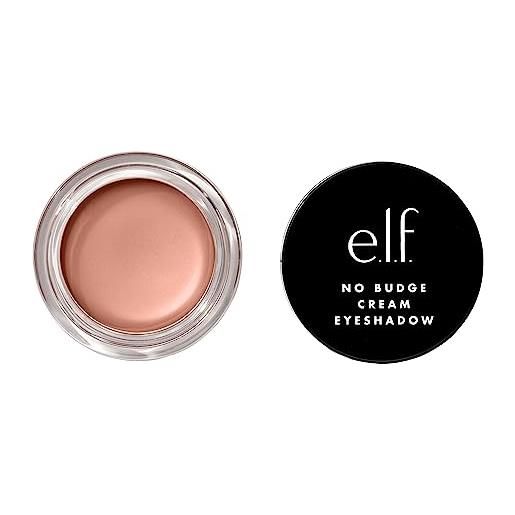 e.l.f. cosmetics no budge - ombretto crema 3 in 1, primer e fodera, resistente alle pieghe e alle sbavature, formula costruibile, canyon