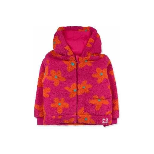 Tuc tuc 11359562 giacca pelliccia rosa collezione treking time, 2 anni bambine e ragazze