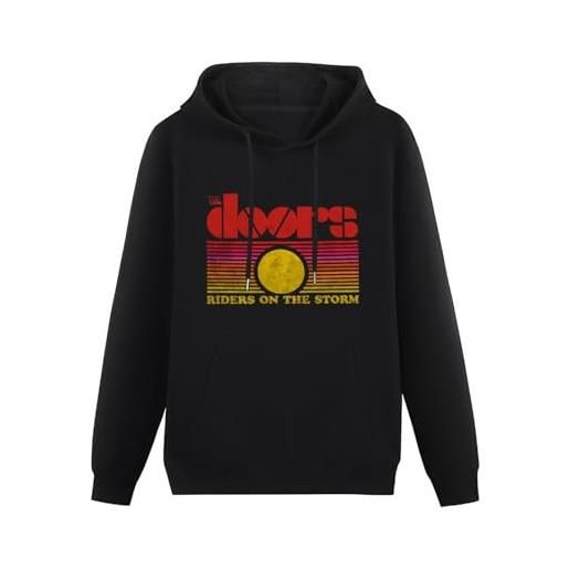 AuduE the doors riders on the storm sunset mens hoody hoodie long sleeve crewneck size m