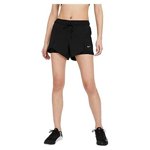 Nike dry fit flx essential 2-in-1 shorts black/black/white xl