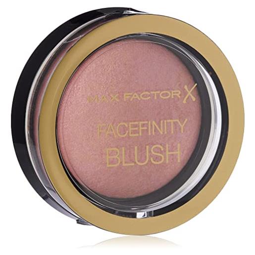 Max Factor creme puff blush fard viso, texture multi-tonale, modulabile e ultra-sfumabile, 5 lovely pink, 1.5 g