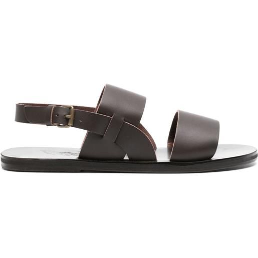 Ancient Greek Sandals sandali irodotos - marrone