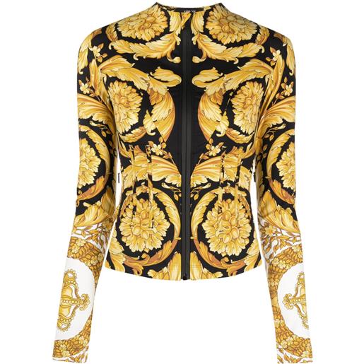 Versace giacca con stampa - oro