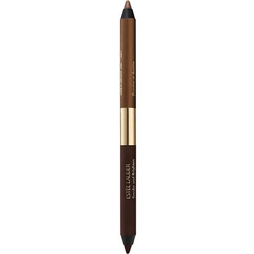 Estee Lauder smoke and brighten kajal eyeliner duo dark chocolate/rich bronze matita occhi cremosa doppia punta 1 gr kajal