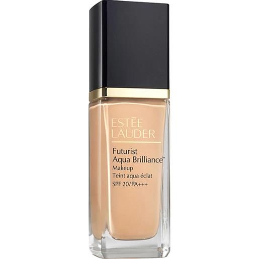 Estee Lauder futurist acqua brilliance 1w0 warm porcelain fondotinta idratante lunga tenuta 30 ml fluido spf
