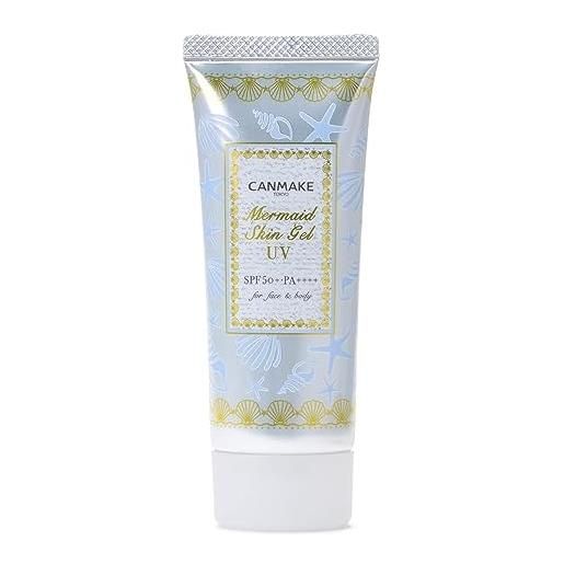 Canmake mermaid skin gel uv white 02 spf50+ pa++++ 40g