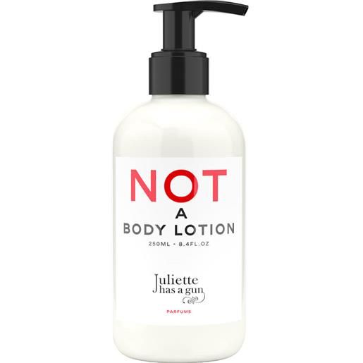 Juliette Has A Gun not a body lotion