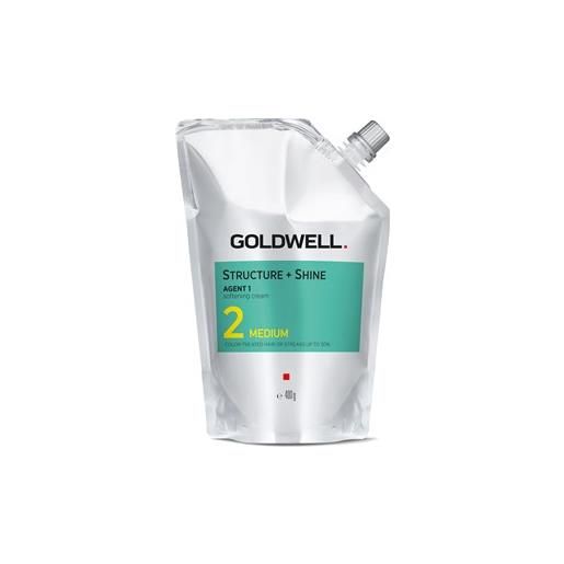 Goldwell rimodellazione structure + shine agent 1softening cream medium 2