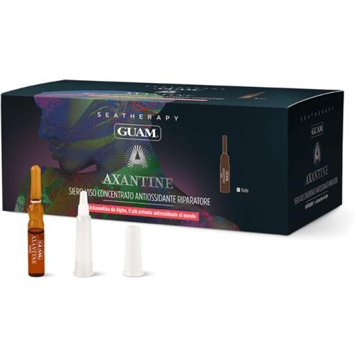 LACOTE Srl guam seatherapy axantine siero viso concentrato antiossidante riparatore con astaxantina da alghe 8 fiale da 2ml