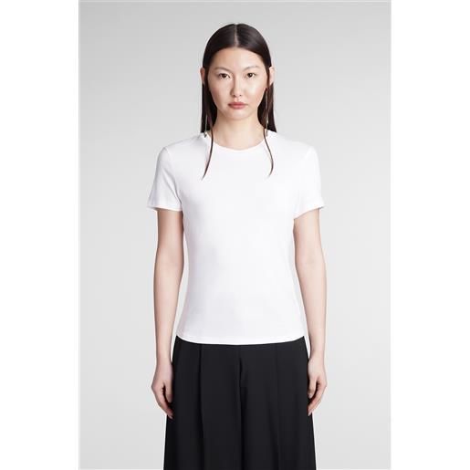 Theory t-shirt in cotone bianco
