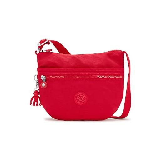 Kipling arto s, borsa a tracolla donna, rosso rouge