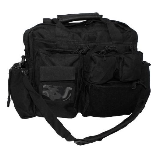 MFH - borsa operativa con tracolla, colore: nero