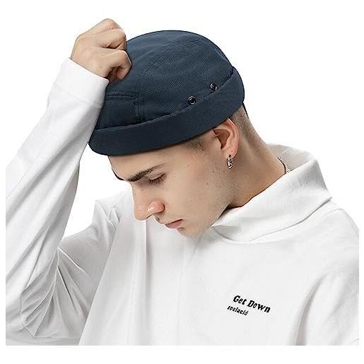 Cappellino Con Visiera Cappello Foderato Invernale Da Uomo Con