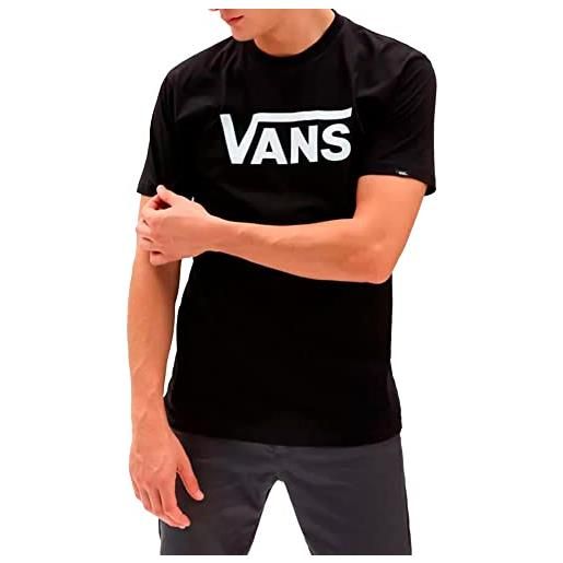 Vans drop v boys-b, t shirt unisex bambini e ragazzi, nero, 14-16 anni