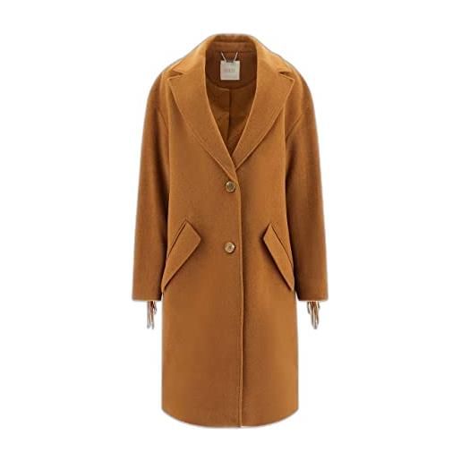 GUESS martine coat cappotto, marrone, s donna