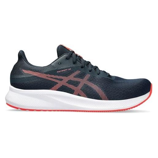 ASICS patriot 13, sneaker uomo, french blue sunrise red, 49 eu