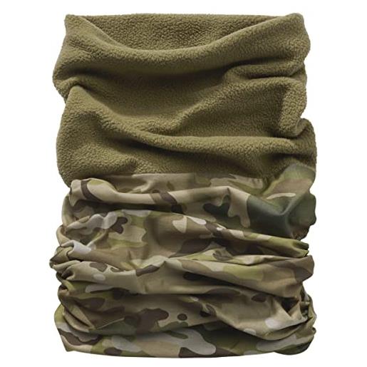 Brandit multi function headgear fleece, color: tactical camo, size: os