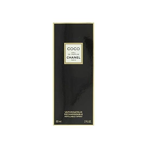 Chanel coco agua de perfume vaporizador refillable 60 ml