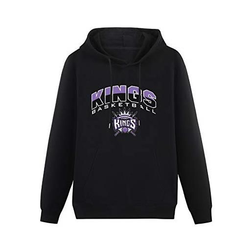 ujff lightweight hoodie man sacramento king unk creative design logo cotton blend sweatshirts m
