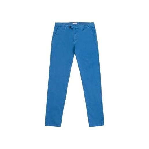 Gianni lupo gl014b-s23 pantalone chino, light blue, 48 uomo