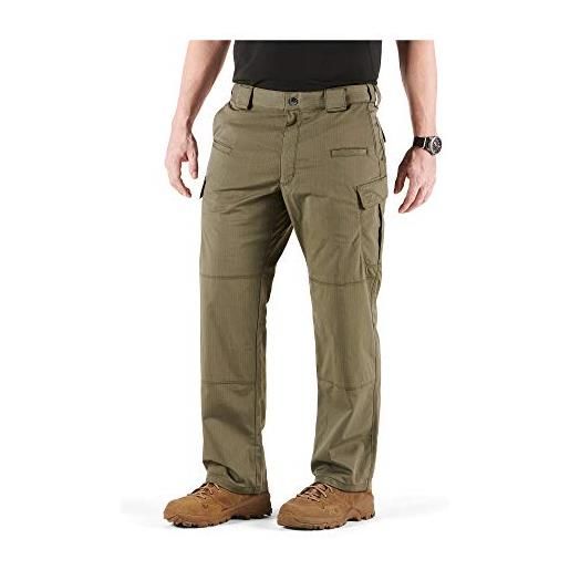 5.11 pantaloni tattici da uomo in maglia con elastico meccanico flex-tac, stile 74369, ranger green, 36w x 32l