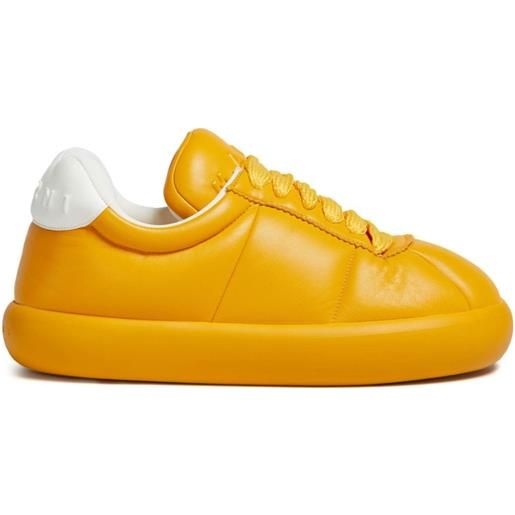 Marni sneakers in pelle - giallo