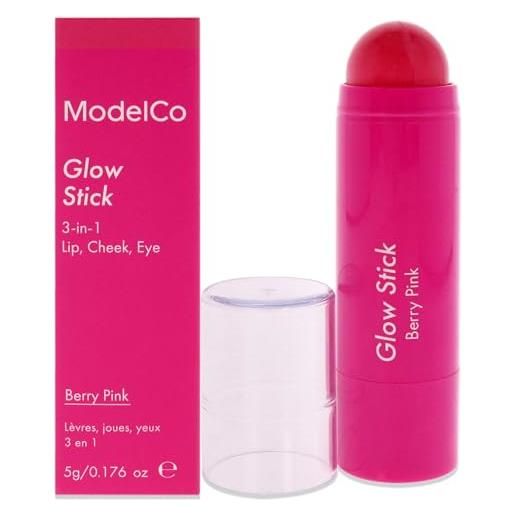 Model. Co glow stick 3-in-1 - berry pink for women 0,176 oz makeup