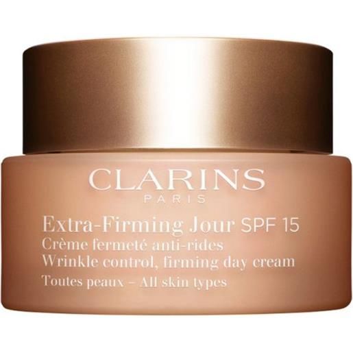 CLARINS extra-firming crema antirughe spf 15 tutti i tipi di pelle50 ml