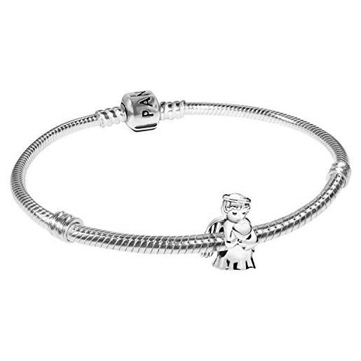 Pandora bracciale da donna argento sterling 925 39493-20 20 cm