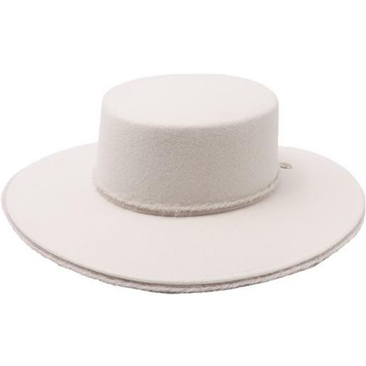 Catarzi pantera cappello matador in lana merino, bianco tg 57