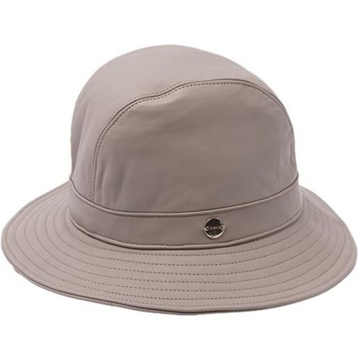 Catarzi boa cappello pescatore in morbida pelle, sabbia tg 58 beige