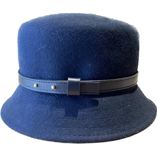 Catarzi koala cappello bucket in lana, blu navy tg 58