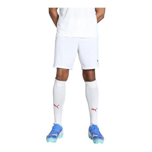 PUMA teamgoal shorts - pantaloncini in maglia adulti unisex, PUMA black-PUMA white, 705752