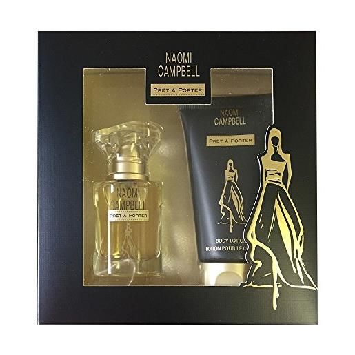 Naomi Campbell prêt à porter gift set 15ml edt + 50ml body lotion